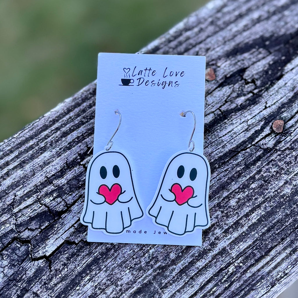 Boo Valentine Earrings