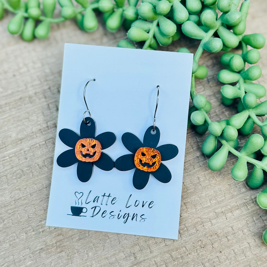 Jack-O-Daisy Dangles