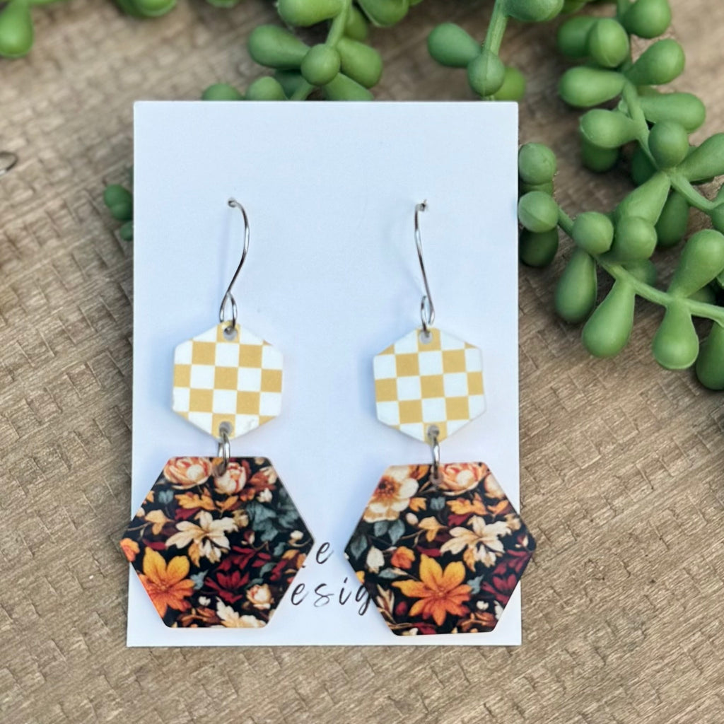 Checkered Harvest Hexies