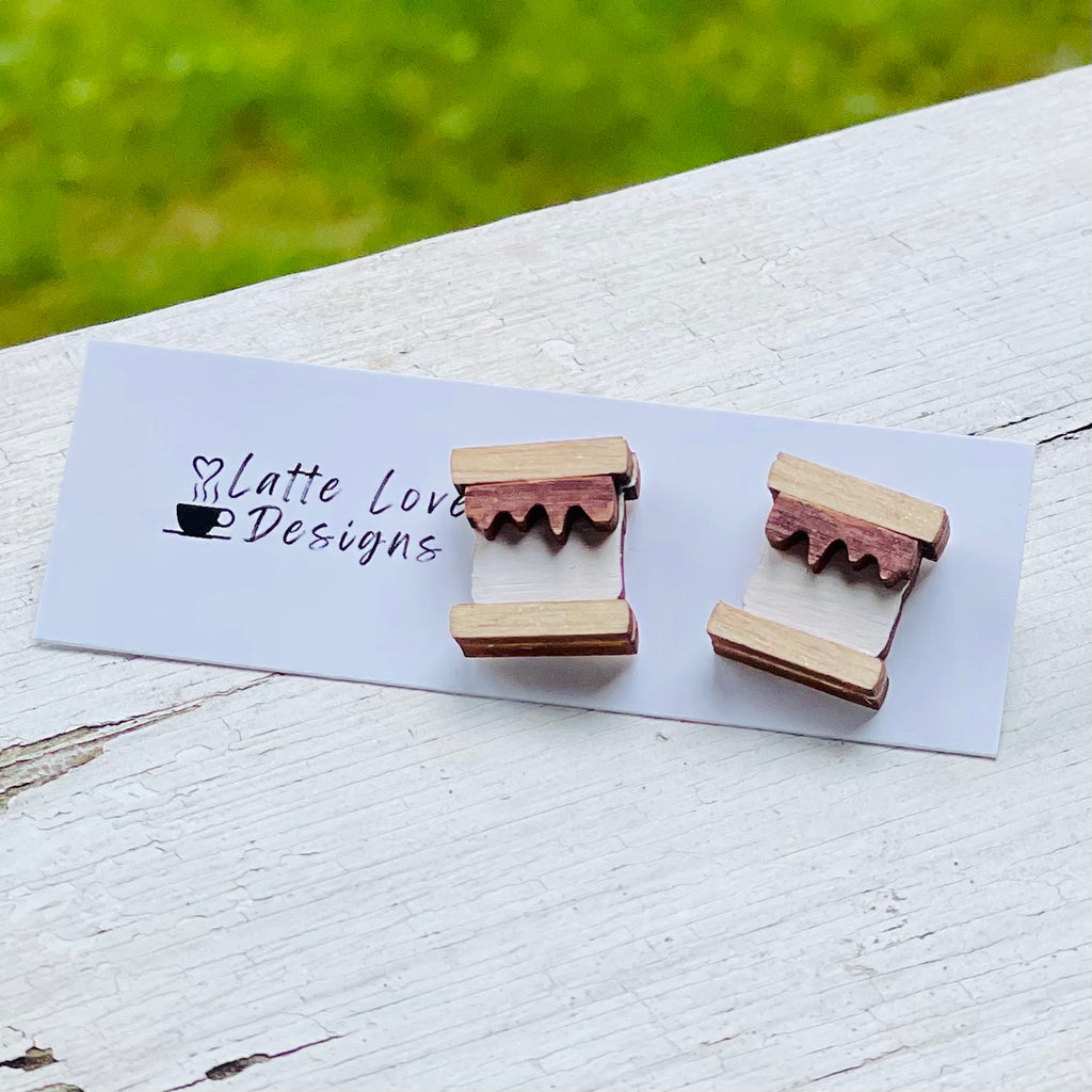 S’mores Earrings