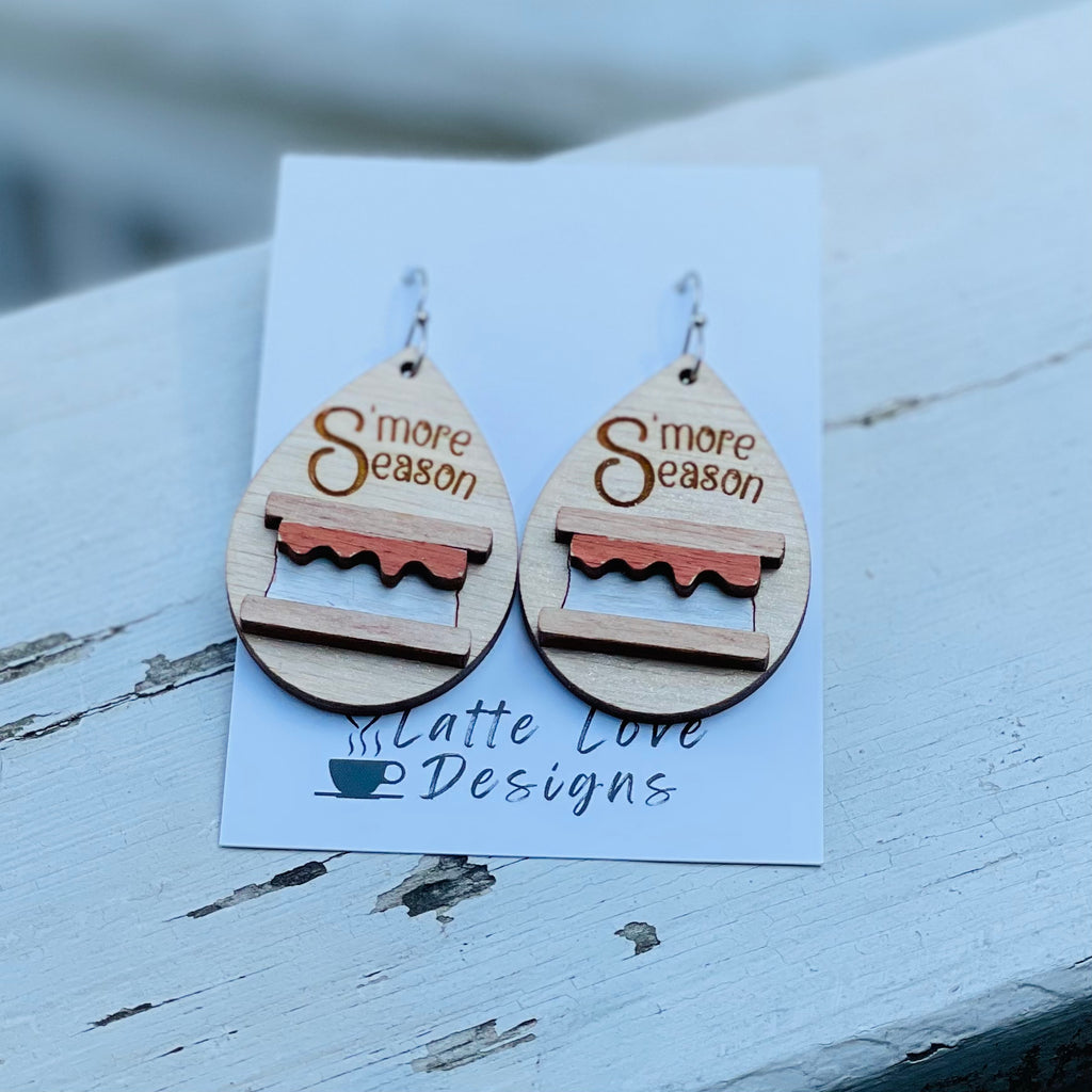 S’mores Earrings